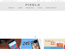 Tablet Screenshot of pixela.com